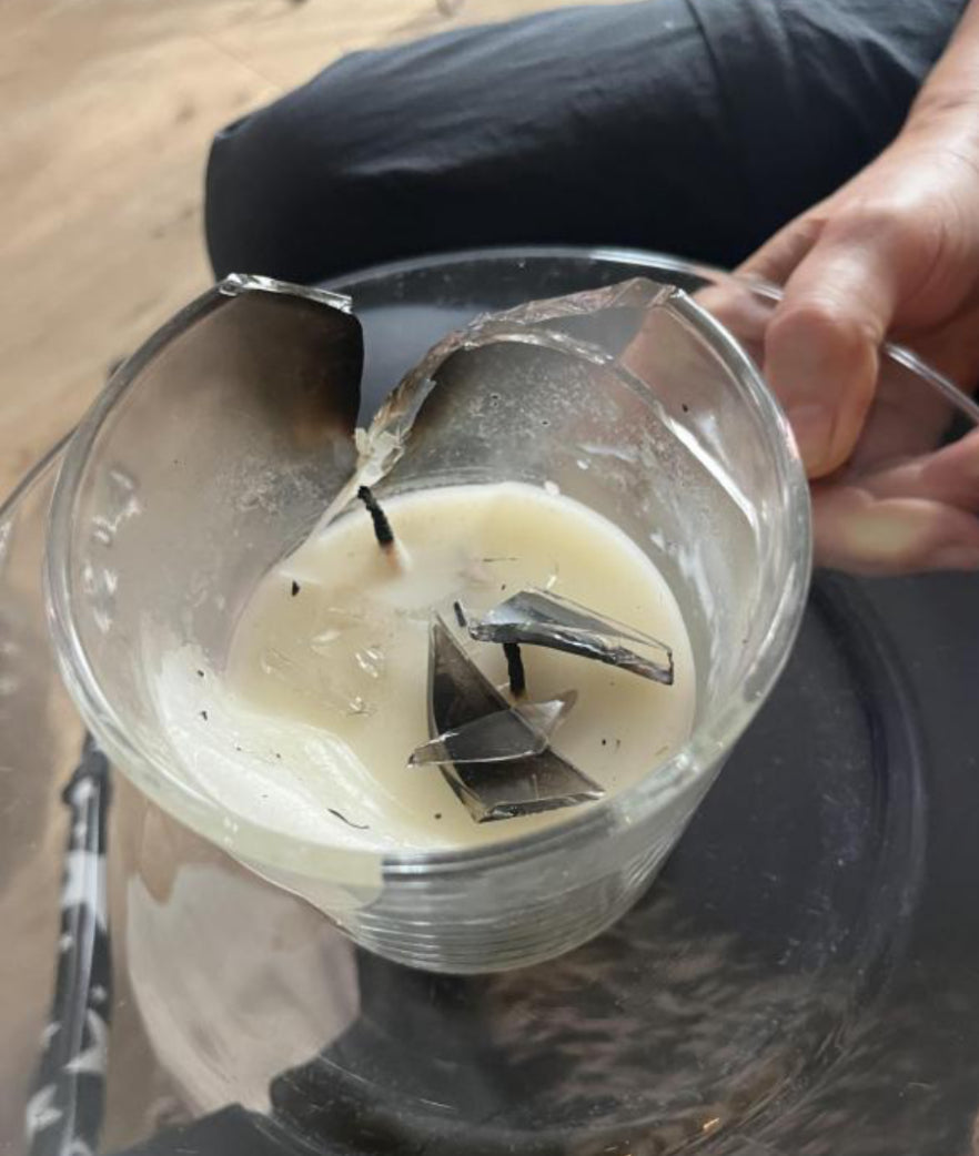 🔧 How Baking Powder Candles Are Made (The Unsafe Way)