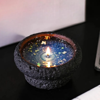 Obsidian Galaxy Glitter Candle